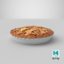 3D model apple pie 02