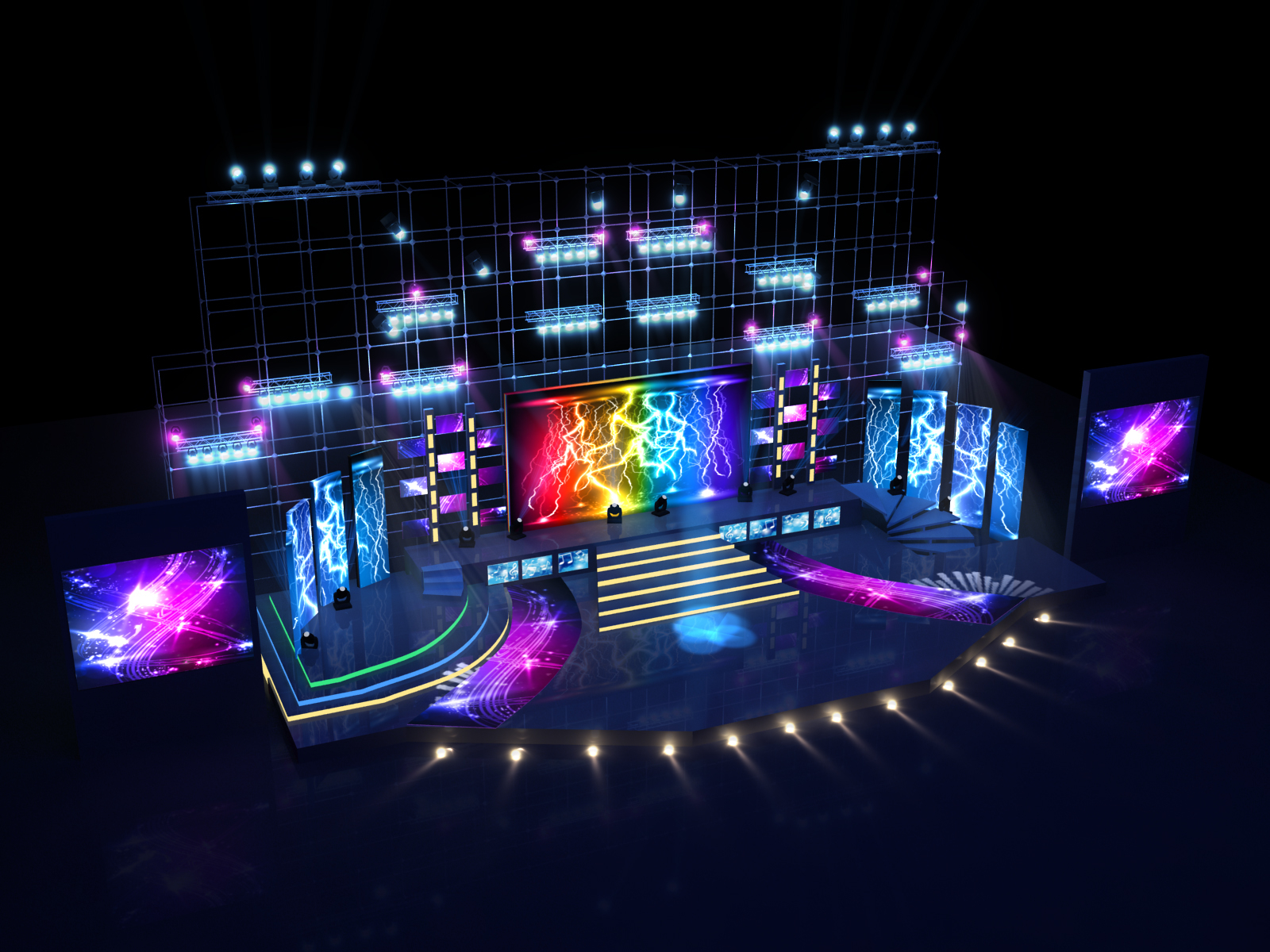Игра создай сцену. 3d модель Concert Stage. Сценический экран. 3d сцена. Концертный экран.