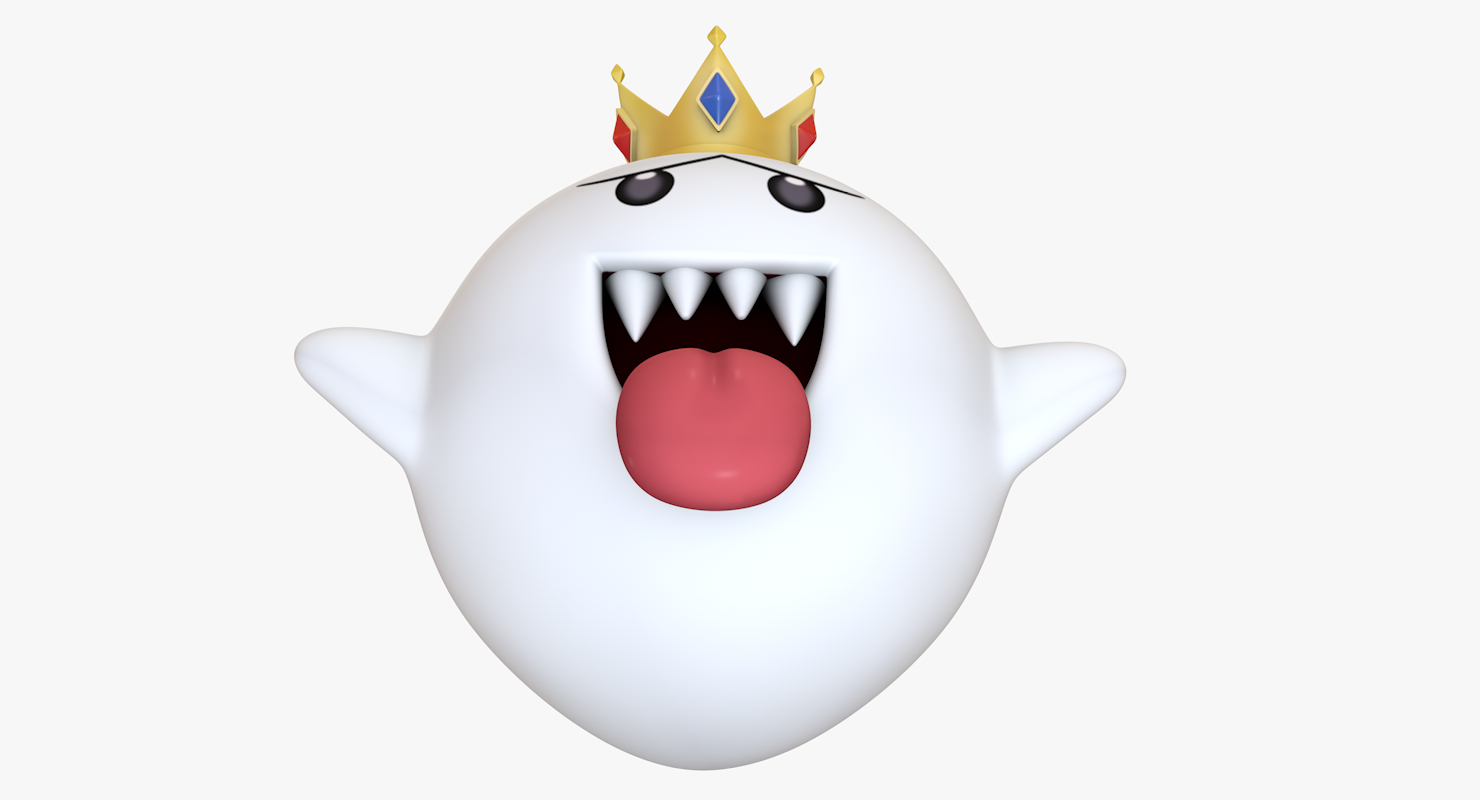 king boo mario toy