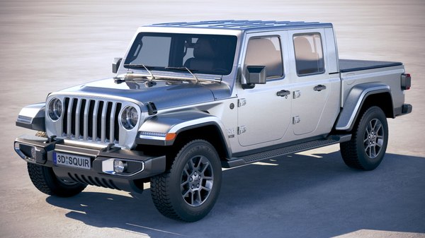 jeep gladiator 2020 3D model