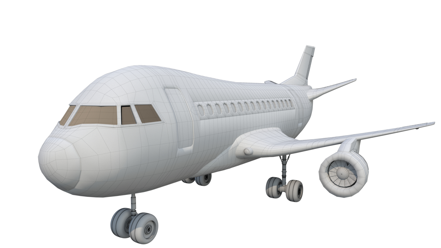 Avião Modelo 3D - TurboSquid 1364317