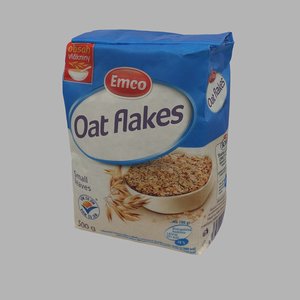 oat flakes 3D