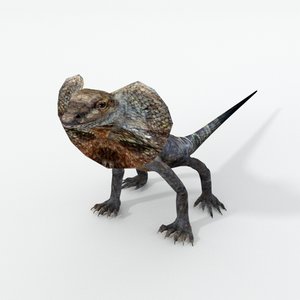 kingy lizard 3D model
