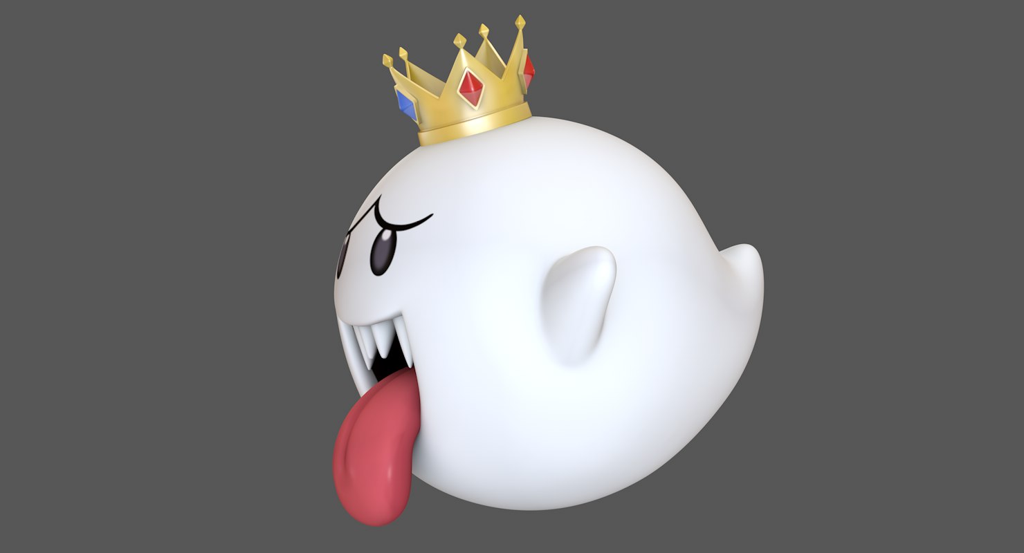 king boo mario toy