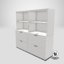 scandinavian filing cabinet 3D model