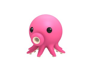 octopus cartoon model