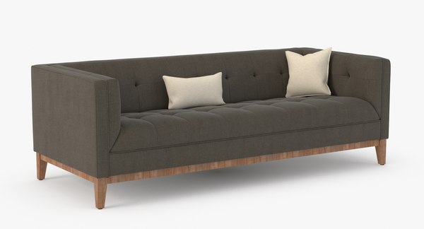 Gus Moderno Atwood Sofá 3 Lugares Modelo 3d Turbosquid 1364915 Gus Moderno Atwood Sofá 3 Lugares, Gus Atwood Sofa