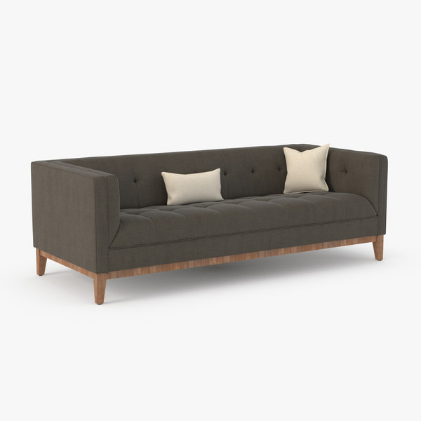 Gus Moderno Atwood Sofá 3 Lugares Modelo 3d Turbosquid 1364915 Gus Moderno Atwood Sofá 3 Lugares, Gus Atwood Sofa