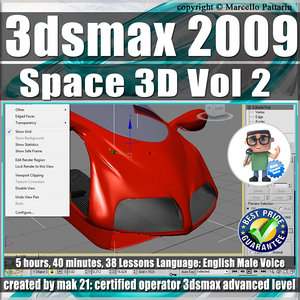 002 Video Tutorial 3ds max 2009 Space 3D vol.2