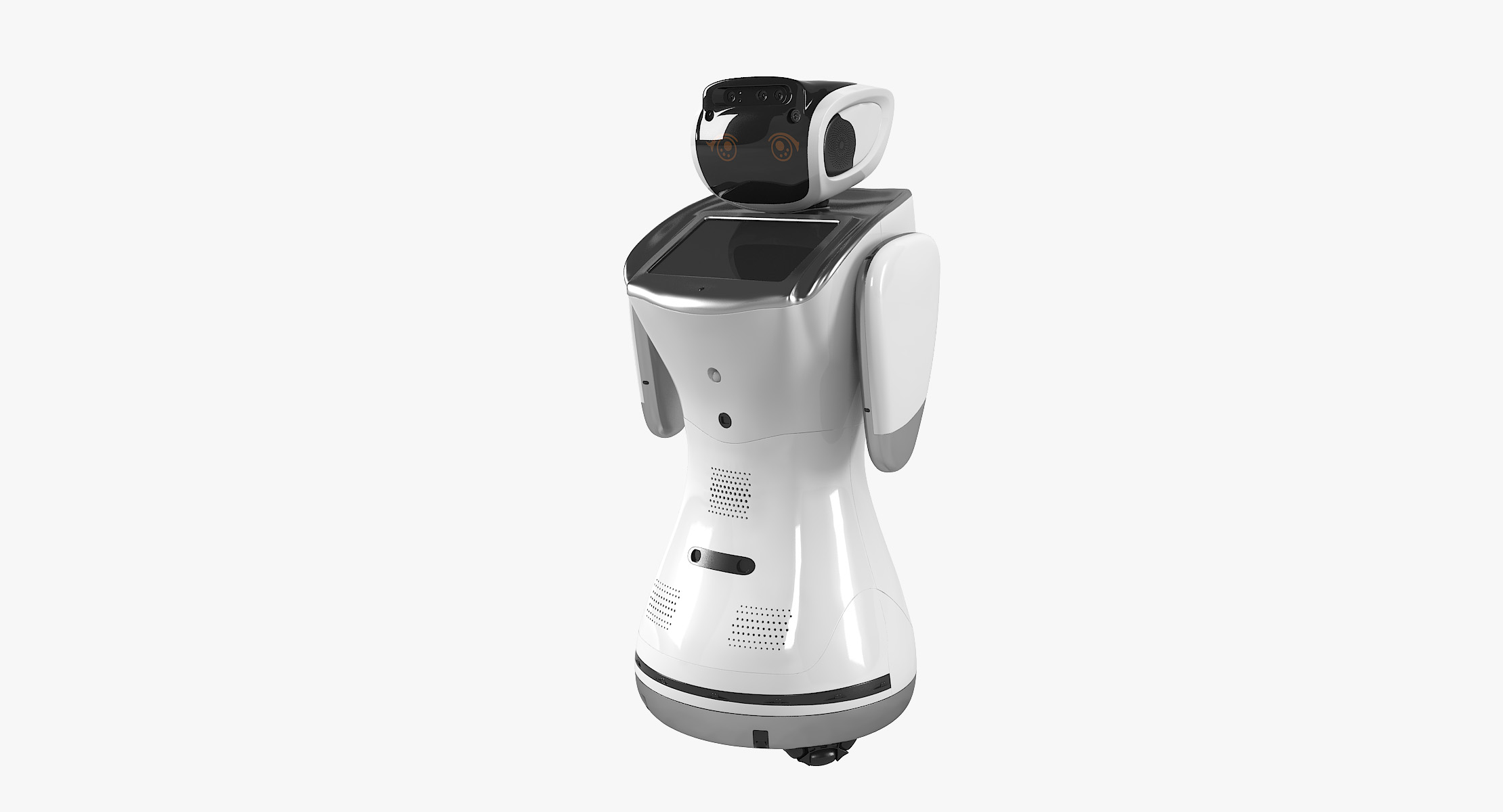 Sanbot elf robot 3D model - TurboSquid 1364986