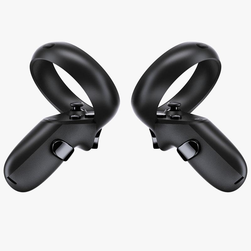 3D model oculus quest controllers TurboSquid 1356711