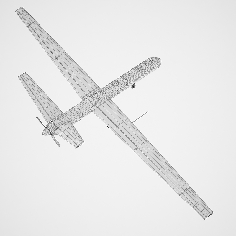 Russian Uav Orion 3d Model Turbosquid 1365242