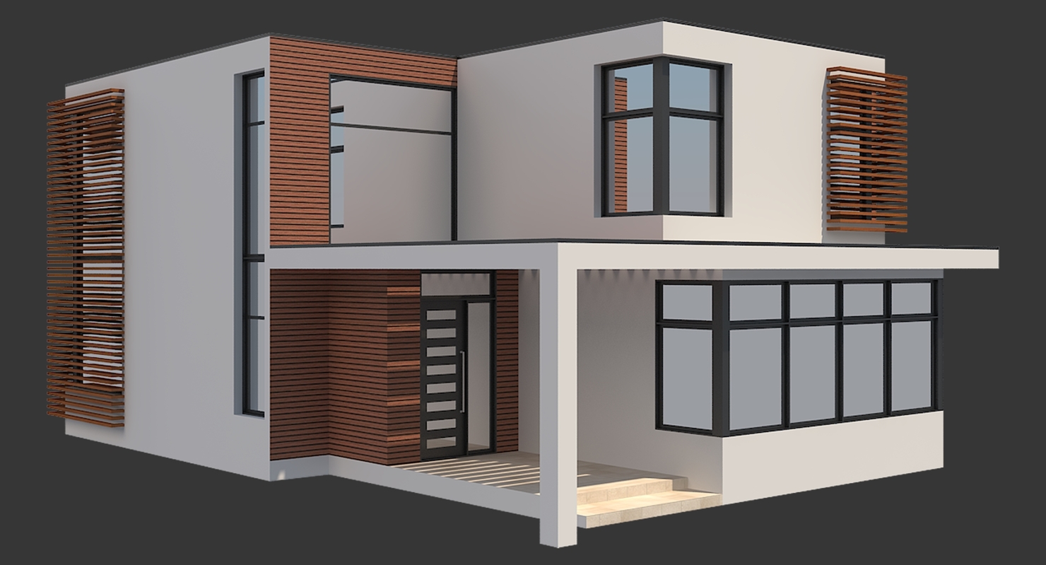modèle 3D de Maison moderne 9 - TurboSquid 1365570