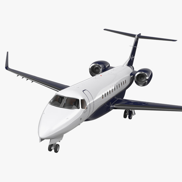 private jet embraer legacy 3D model