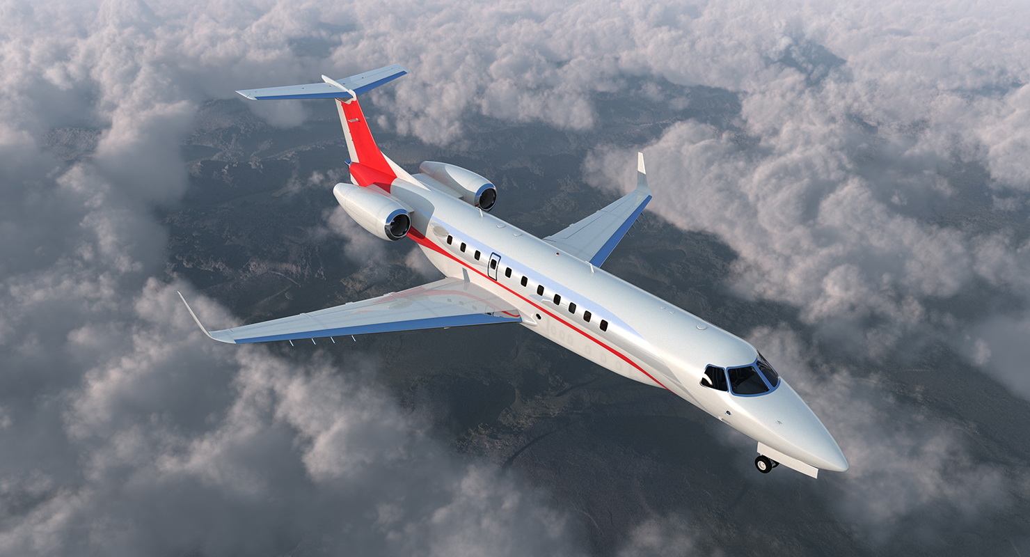 private jet 3d