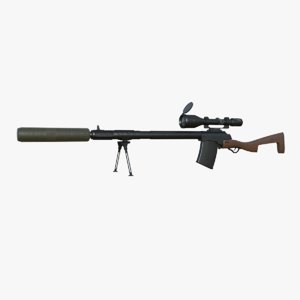 3D rifle scope