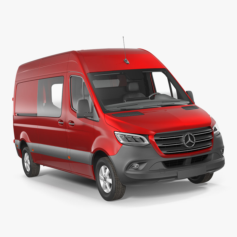 Mercedes sprinter van 2019 3D model TurboSquid 1366261