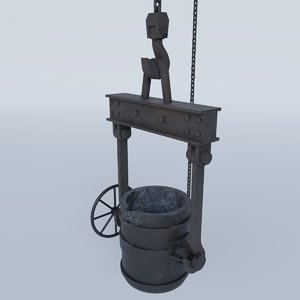 foundry cauldron 3D model