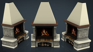 fireplace 3D