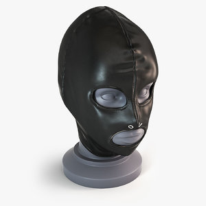 bdsm mask 3D model
