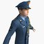 china air force officers 3D model