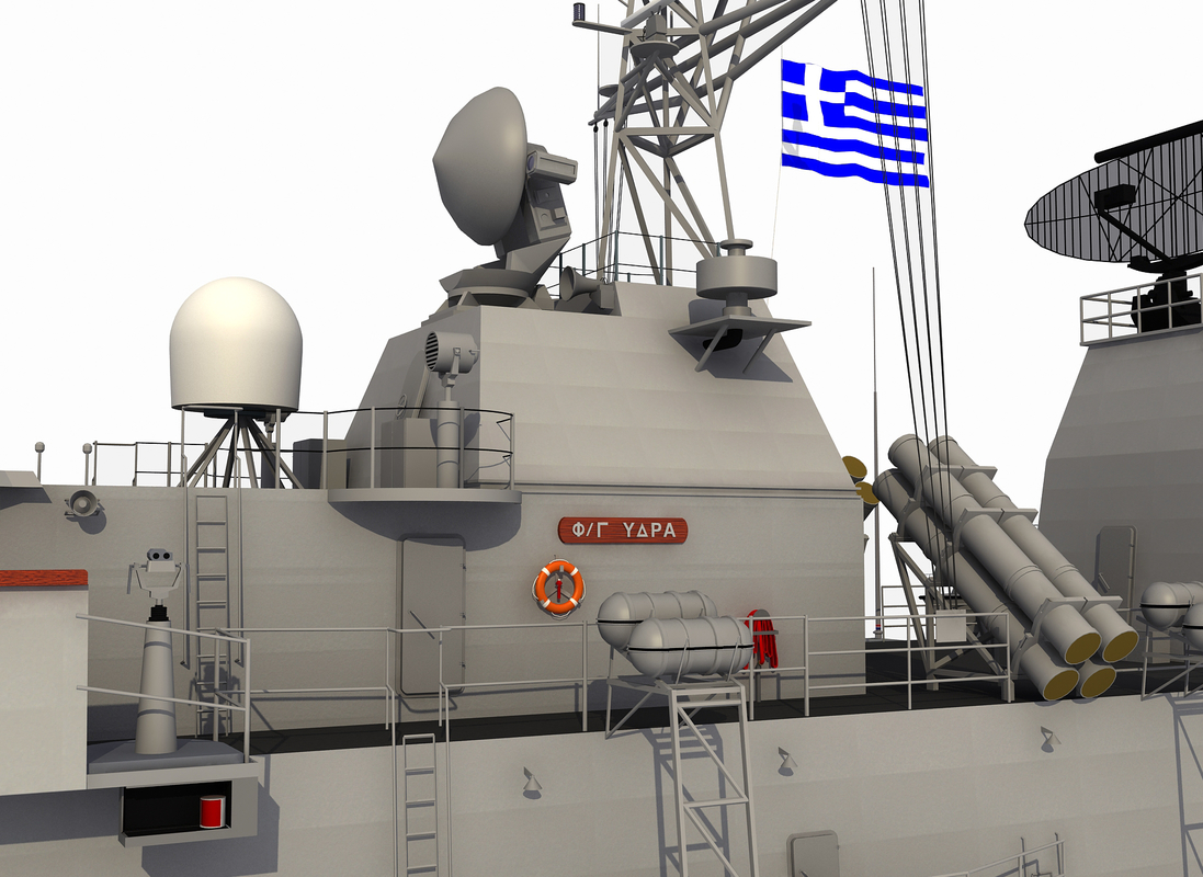 CLASSE MEKO 200 HYDRAANZAC Modelo 3D TurboSquid 739160