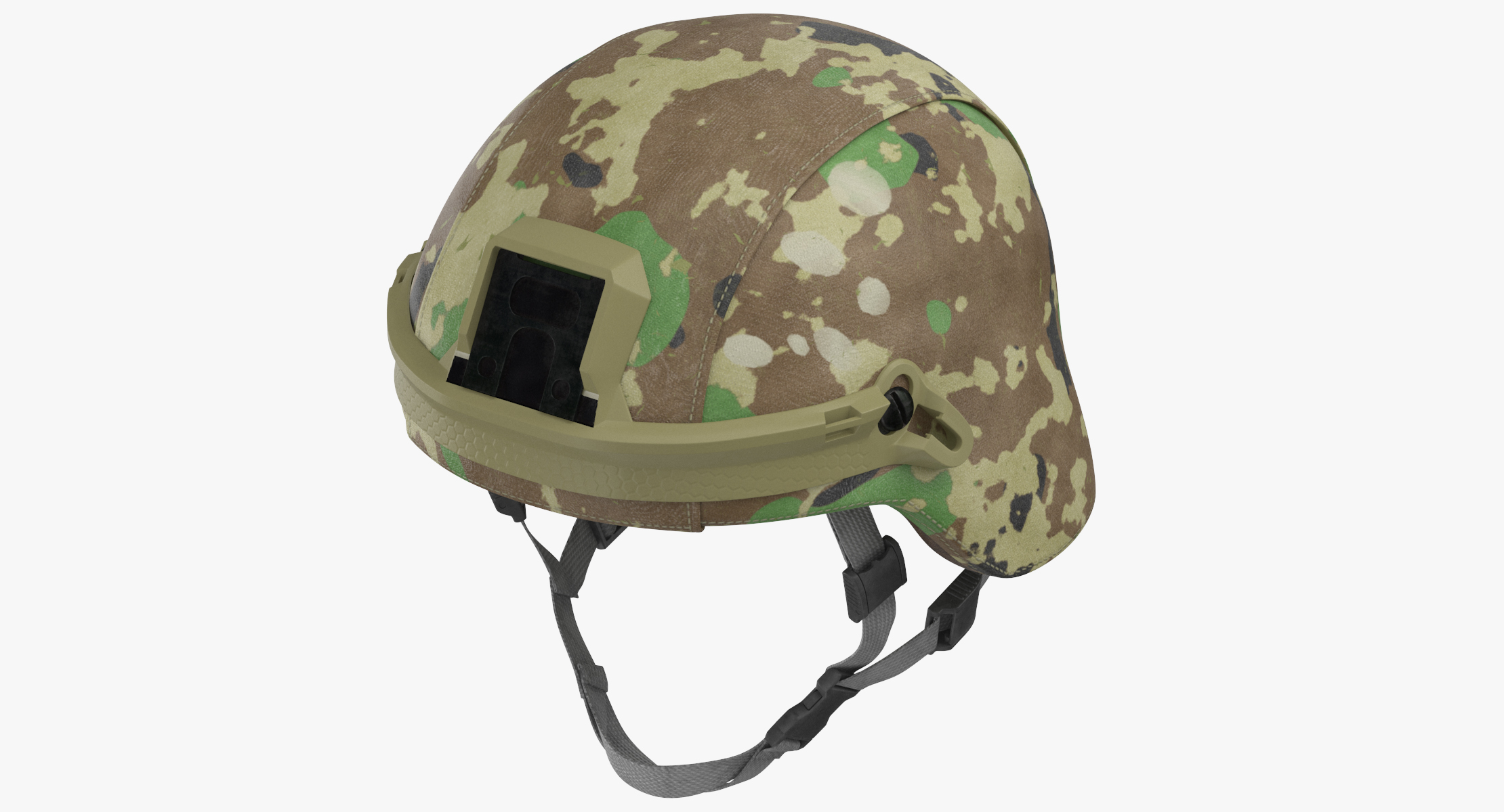 Advanced combat helmet worn 3D model - TurboSquid 1366730
