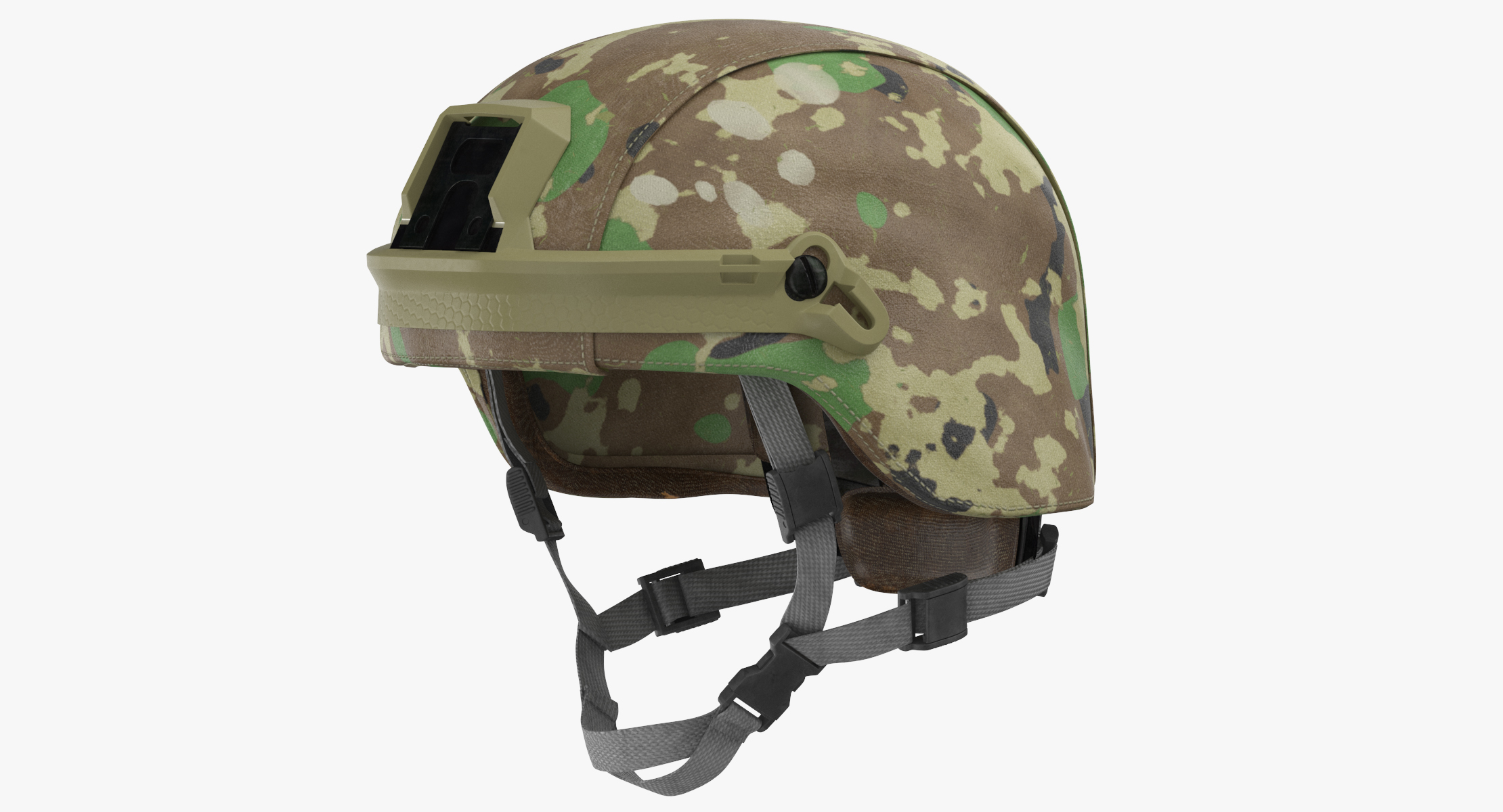 Advanced combat helmet worn 3D model - TurboSquid 1366730