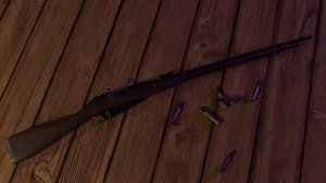 mosin-nagant soviet m91 rifle 3D
