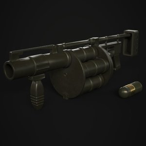 ready grenade launcher model