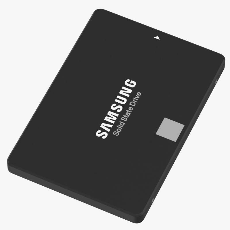 3D model ssd samsung 850 evo TurboSquid 1367079