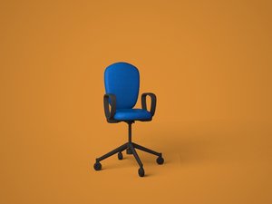 Free Office Chair 3d Models For Download Turbosquid