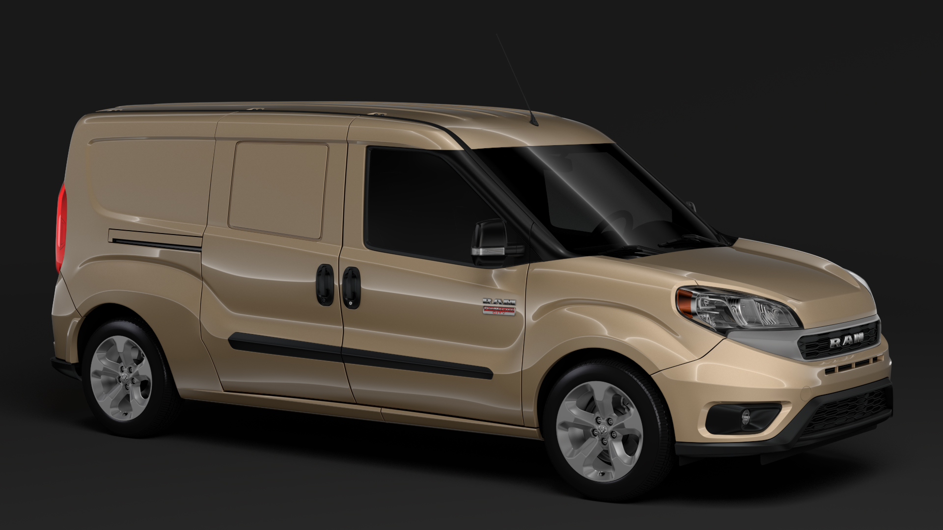 Ram promaster city tradesman 3D model TurboSquid 1367259