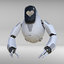 3D droid bot model