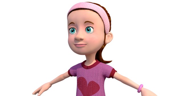 girl character 3D