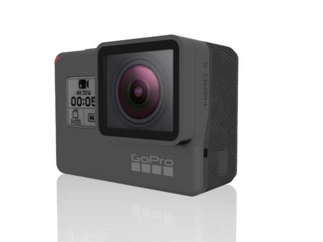3d Pro Gopro 5 Turbosquid