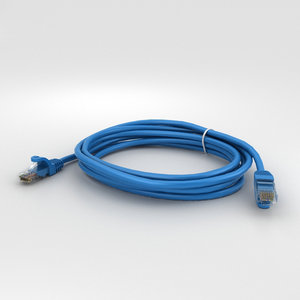 ethernet cable net 3D model
