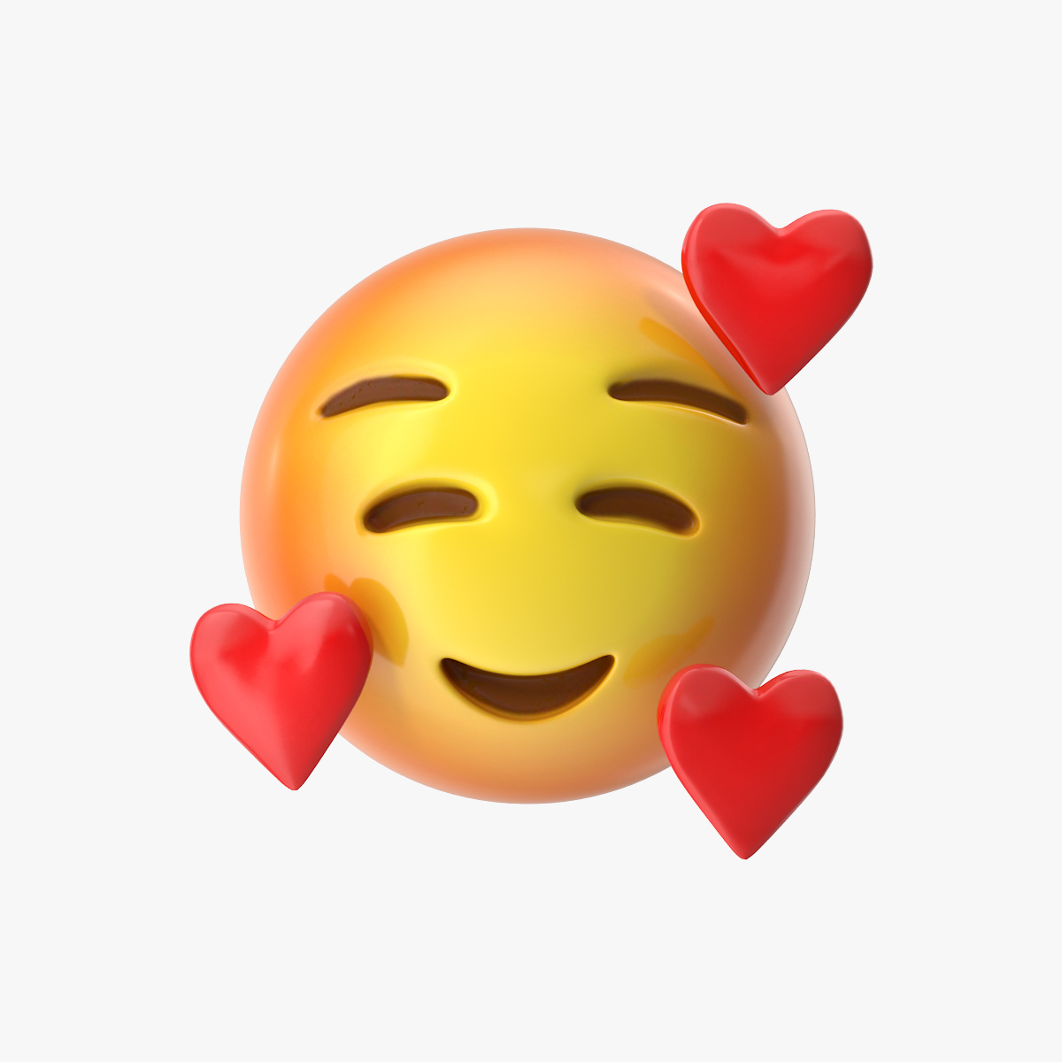 3d emoji 15 smiling face