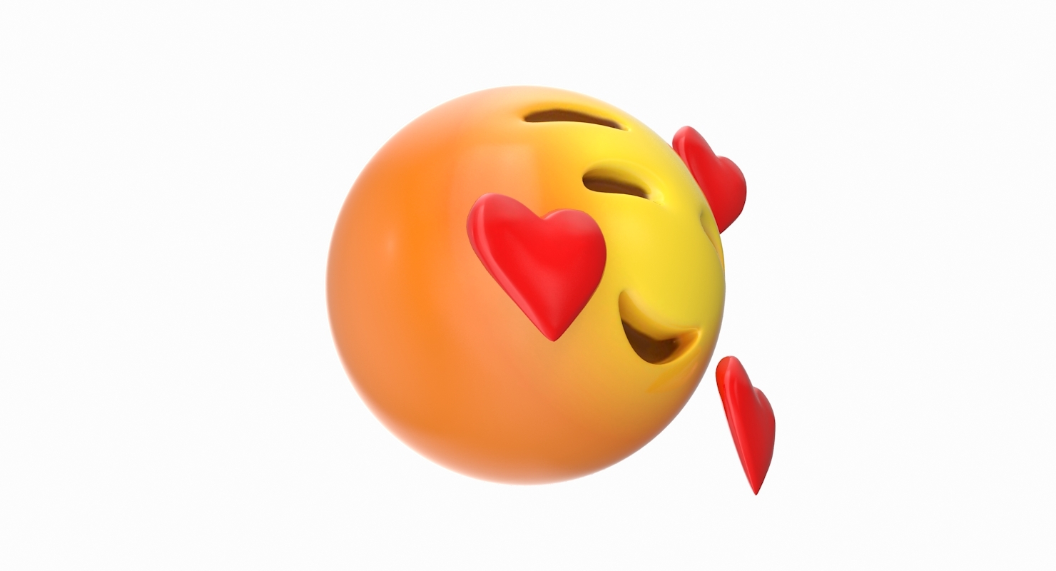 3d emoji 15 smiling face