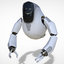 3D droid bot model