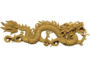 3D model chinese dragon