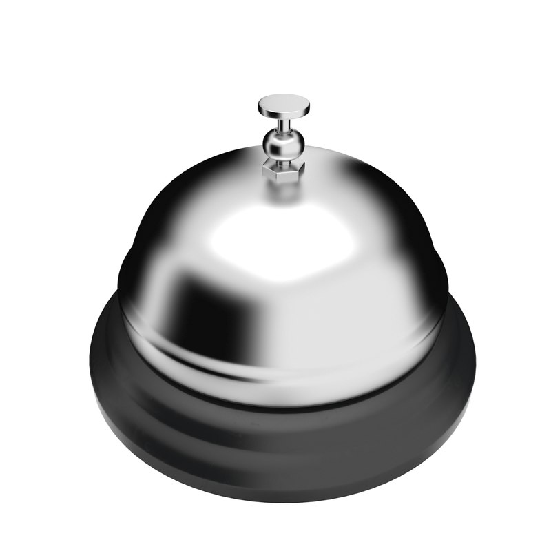 Service Bell 3d Model - Turbosquid 1367950