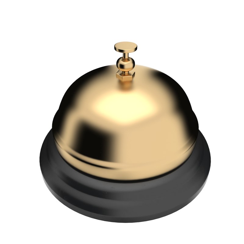 Service Bell 3d Model - Turbosquid 1367947