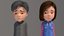 boy man characters 3D model