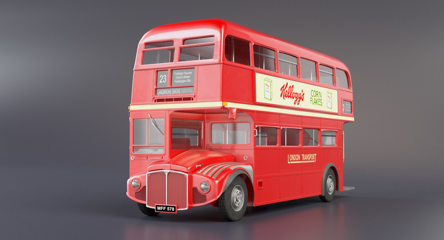 London Routemaster Bus Transport 3d Model Https Static Turbosquid Com Preview 2019 01 17 12 40 14 Contextsignatureimagelondon Routemaster Bus City 3d Model