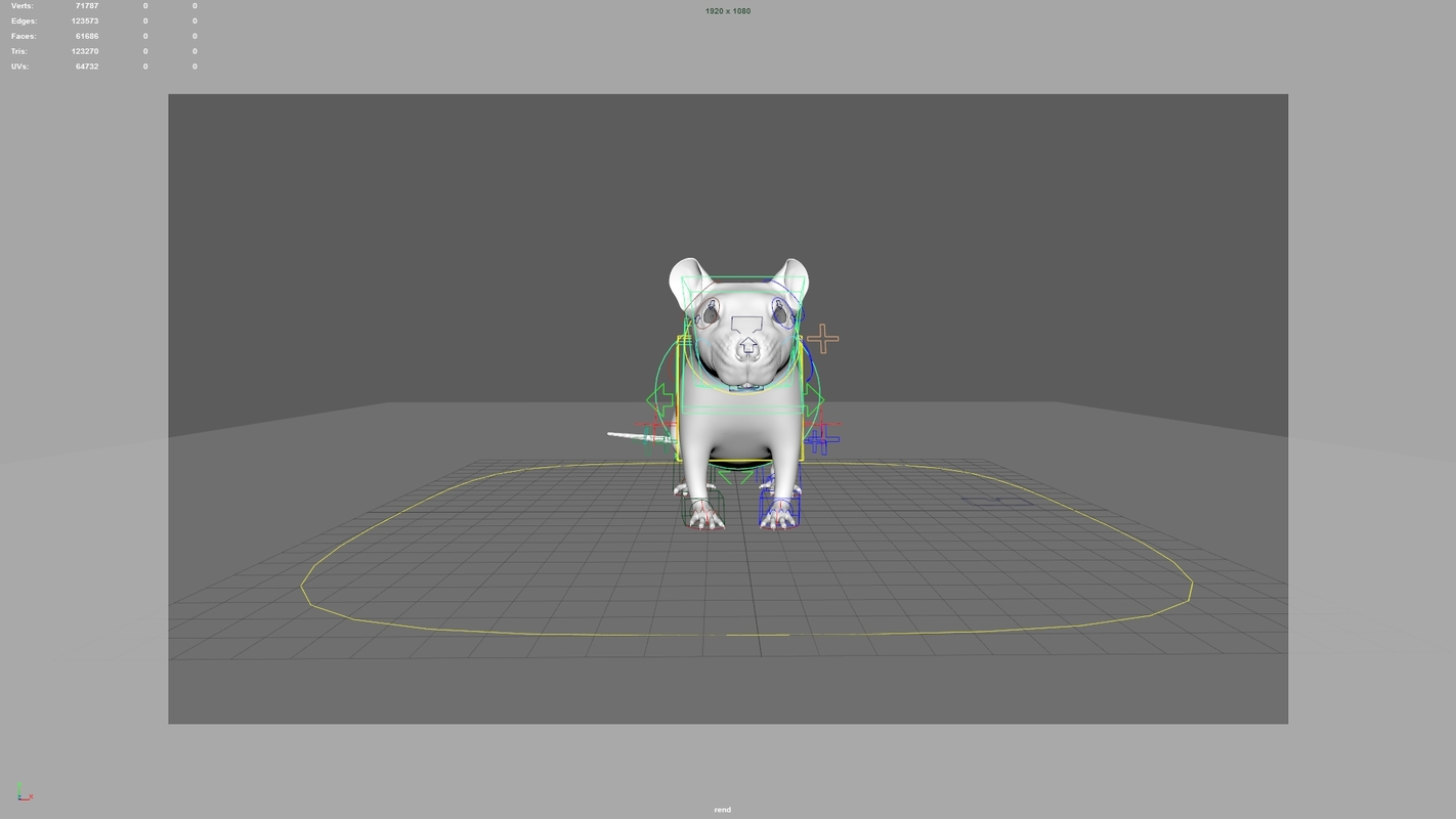 Rat rig 3D - TurboSquid 1368176