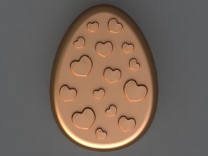 3D egg mold hand