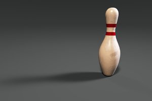 bowling pin 3D