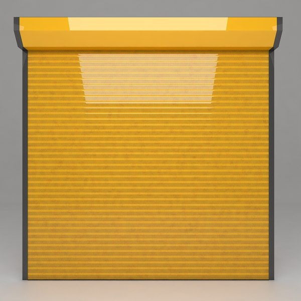 Store Garage Door Model Turbosquid 1368873