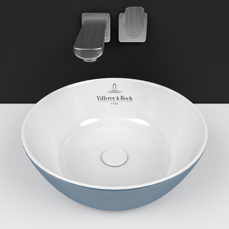 Villeroy Boch Sink Artis 3d Model Turbosquid 1368971